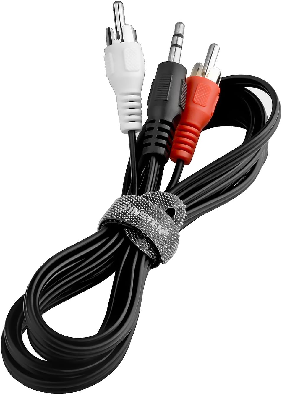 C&E 3.5mm 6 Mini to RCA Stereo Audio Cable, Feet