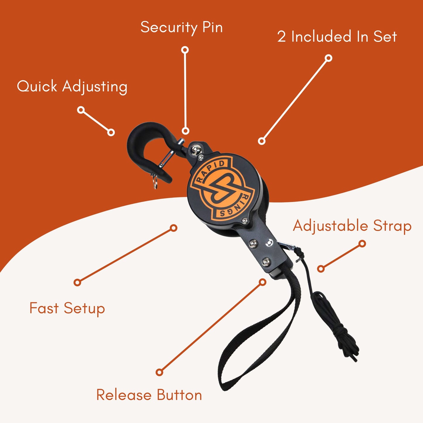 Rapid Rings – Portable Gymnastic Rings for Strength, Stability, and Skill Training Anywhere