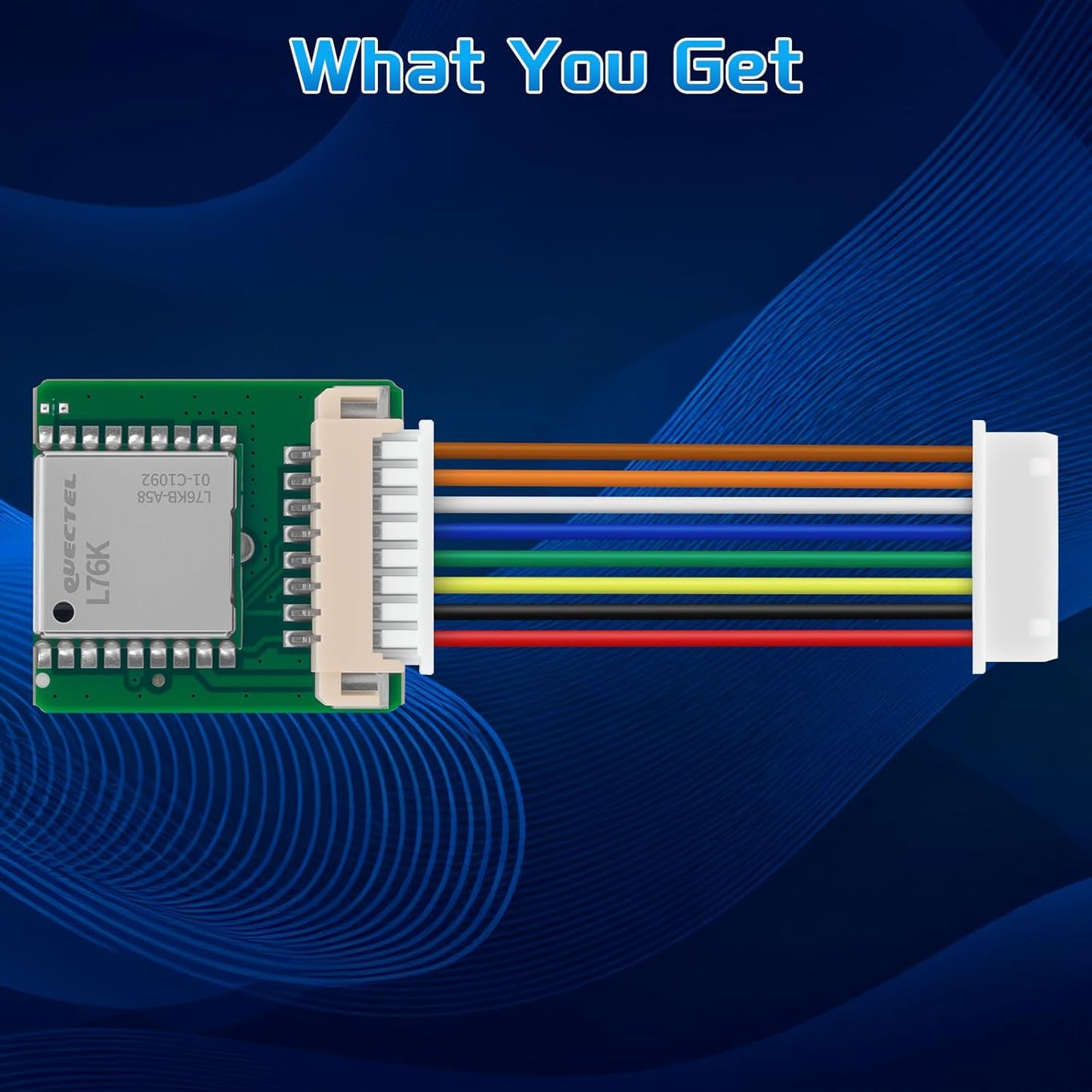 Meshnology L76K ESP32 V4 T114, GNSS GPS Module for LoRa Mesh Node High Position Accuracy Low Power Consumption Data