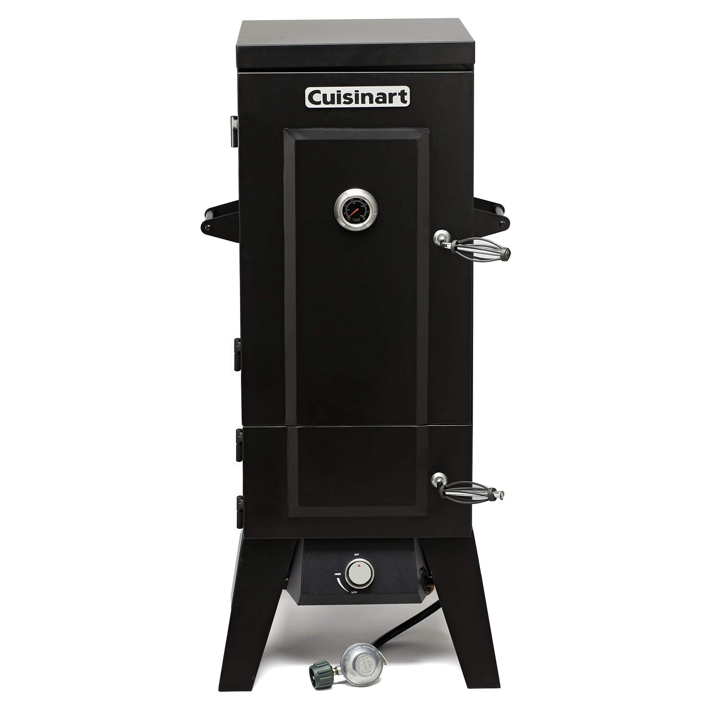 Cuisinart 36” Vertical Propane Smoker, 4 Removable Racks, Spacious BBQ Smoker with Wood and Water Trays, 15,000 BTU Heat for Smoked Meat, Brisket, Jerky, Fish, Perfect for Tailgates, Backyard, Camping