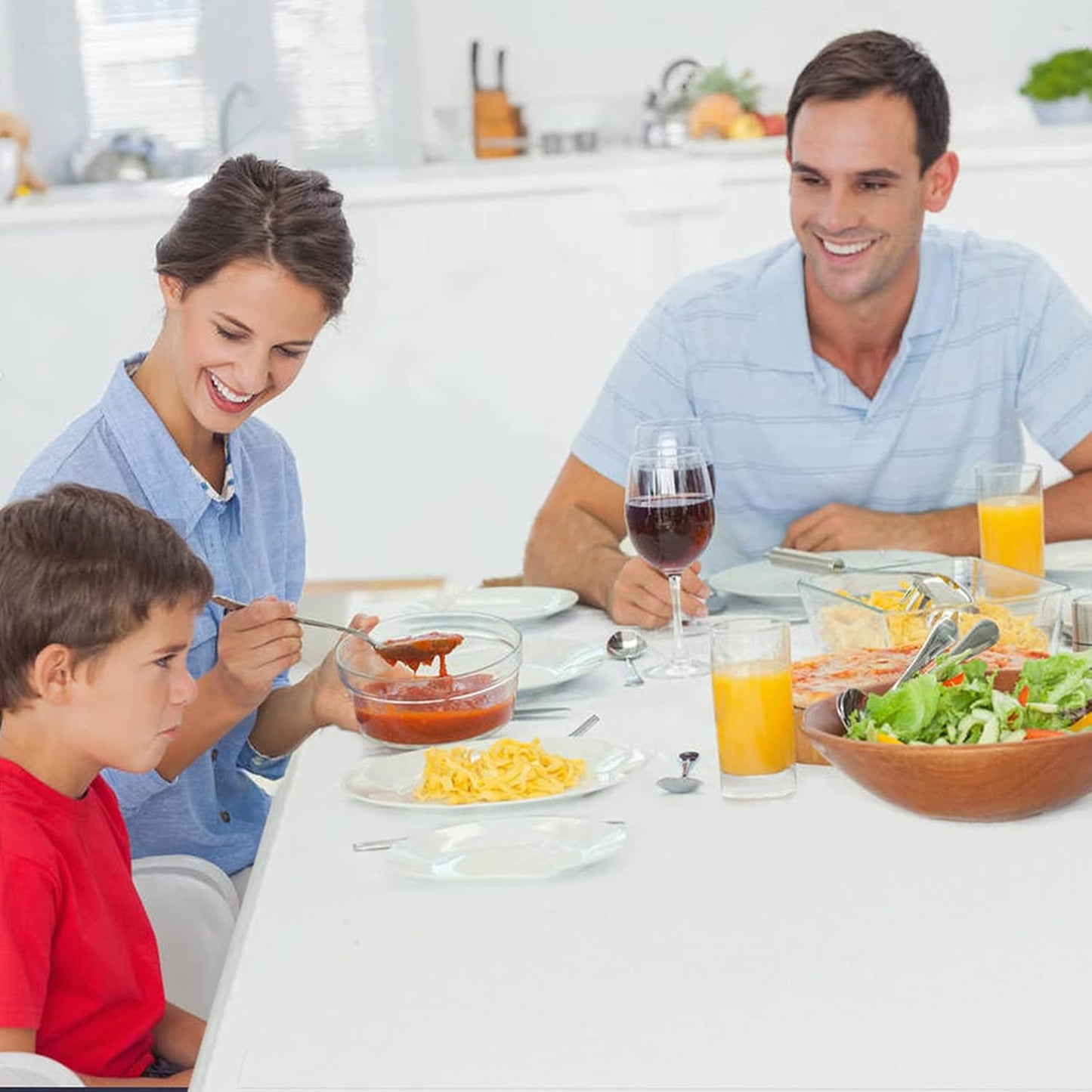 Skiennix 5 FT Plastic Folding Table - Portable Dining & Picnic Table for Small Spaces | Indoor/Outdoor Use