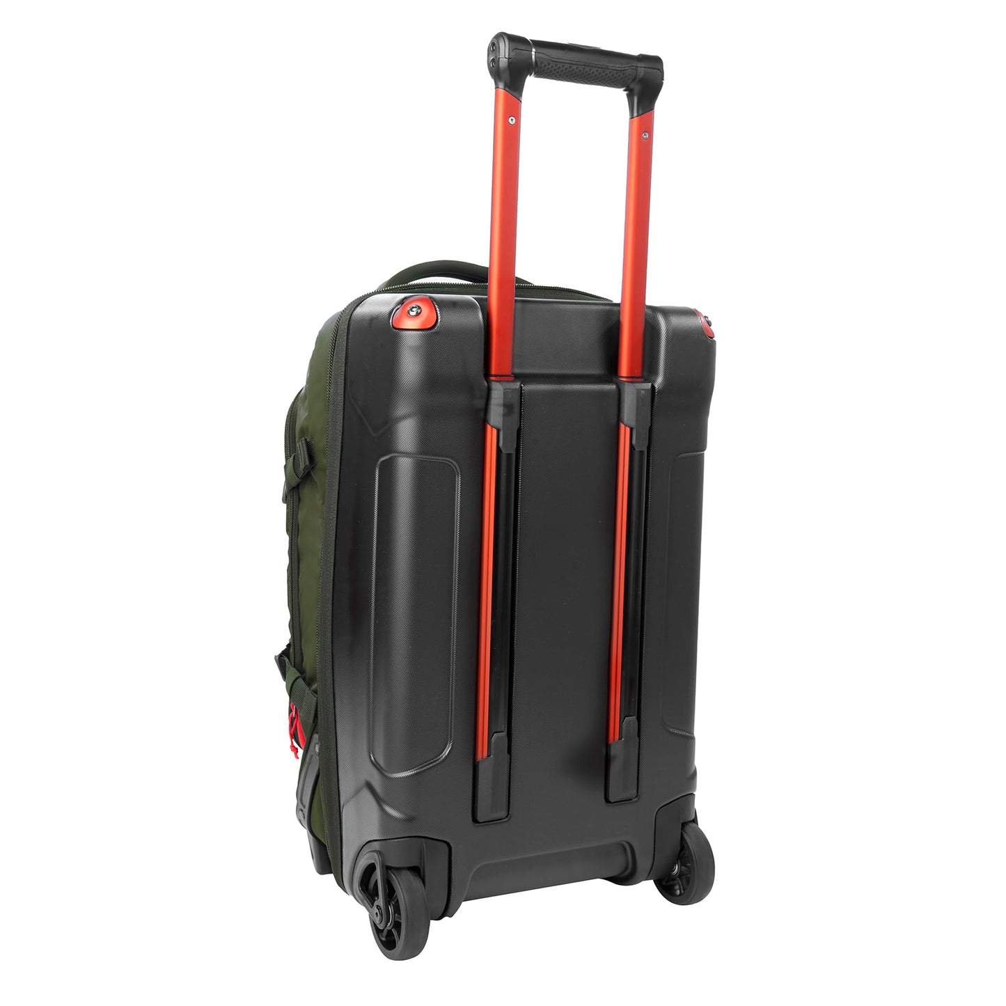 Eddie Bauer Expedition Rolling Duffel Bag with Wheels | Travel | Carry-On | Luggage | Rugged | Durable - Dark Thyme, 22"