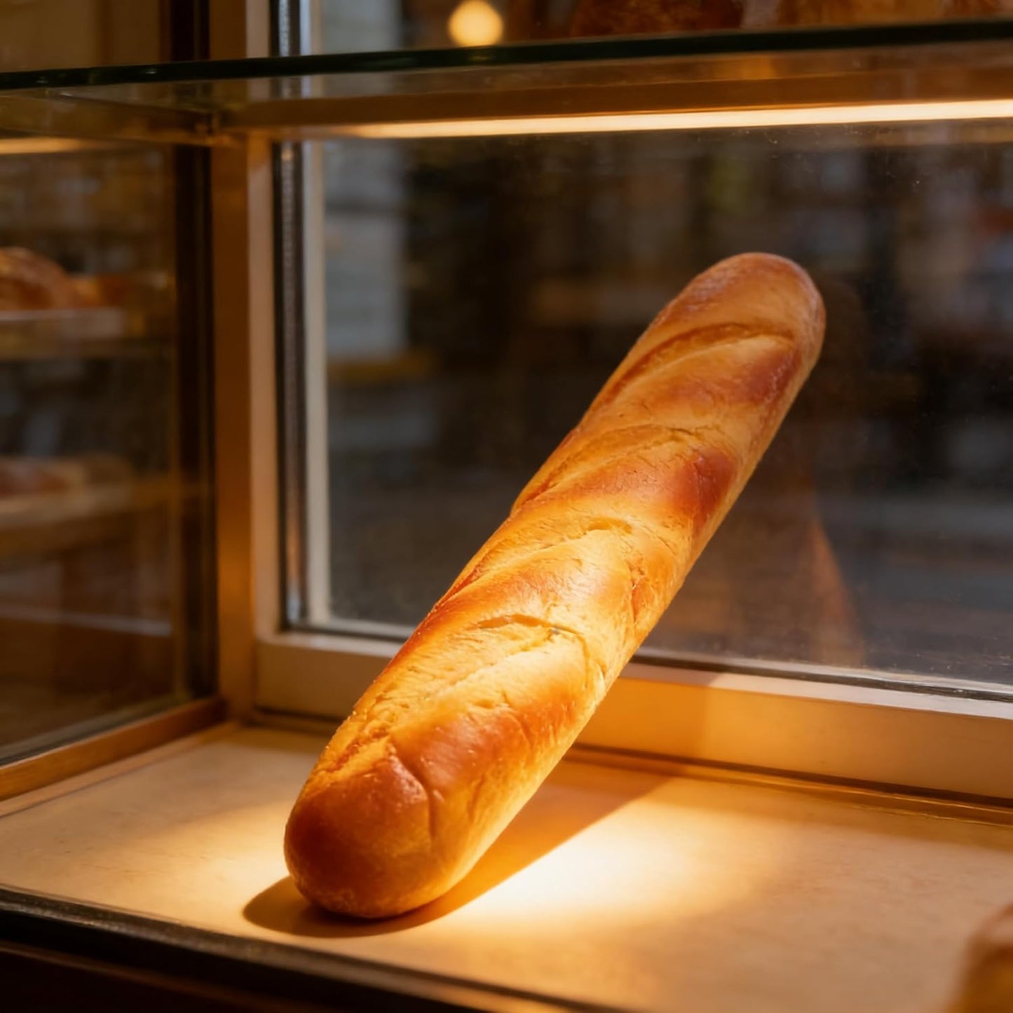 MHFOOU 13.6IN Artificial French Baguette Bread, Realistic Fake Loaf Simulation Baguette Simulation French Loaf Dessert