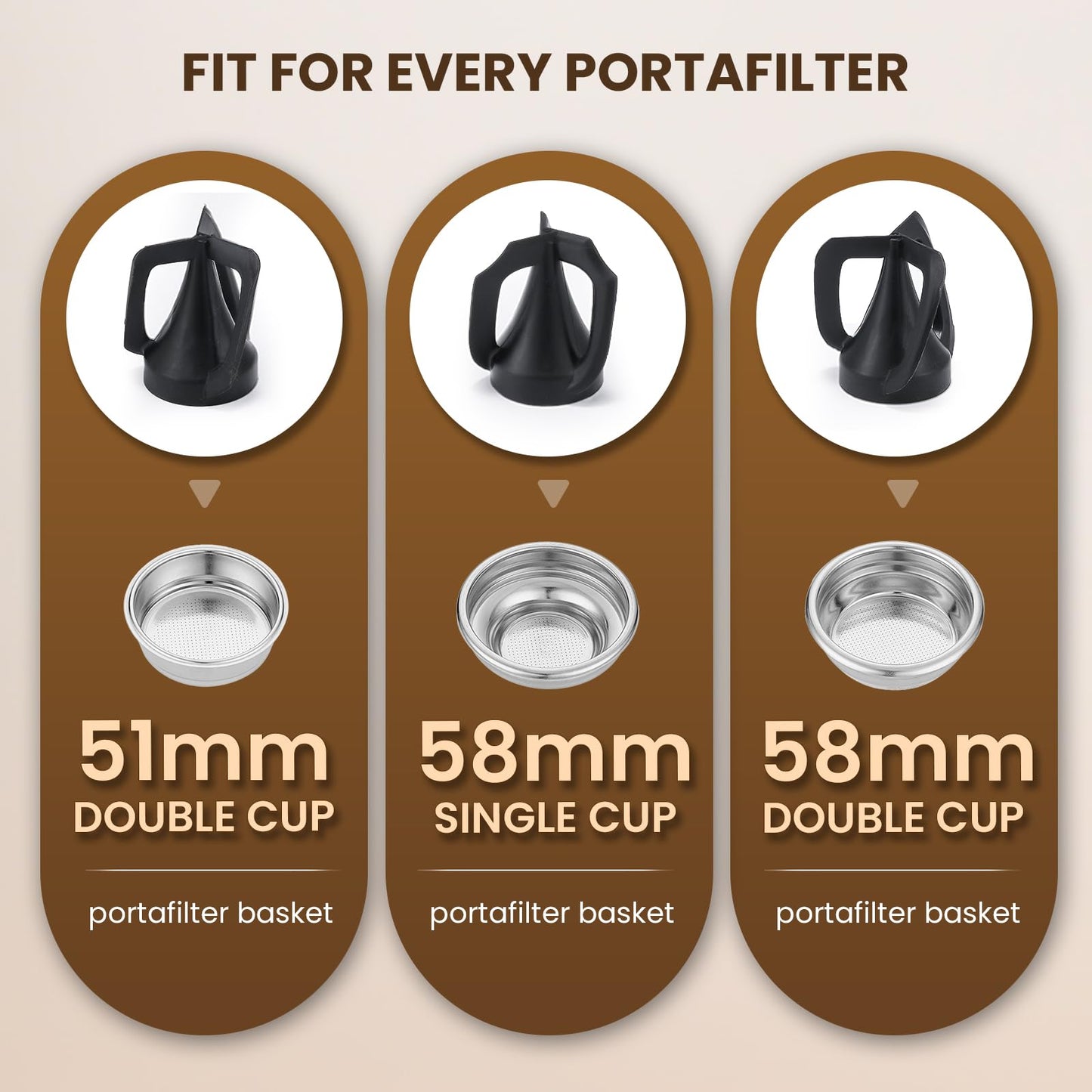 Huanyu Flat Burr Coffee Grinder with 19 Grinding Settings Large Capacity 35oz Red and Huanyu Electric Espresso Portafilter Cleaner 16L with Dual Brush Heads, 3 Scrapers Bundle