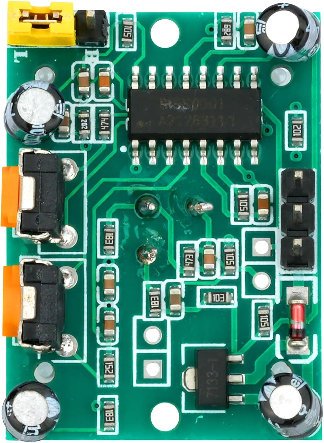 MTDELE 3 HC-SR501 Pcs PIR Motion Sensor Miniature Human Infrared Sensing Module Compatible with for Raspberry Pi