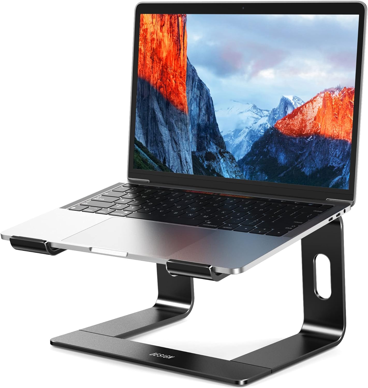 BESIGN LS03 10-15.6" Aluminum Laptop Stand, Ergonomic Detachable Computer Stand, Notebook Riser, Laptop Mount