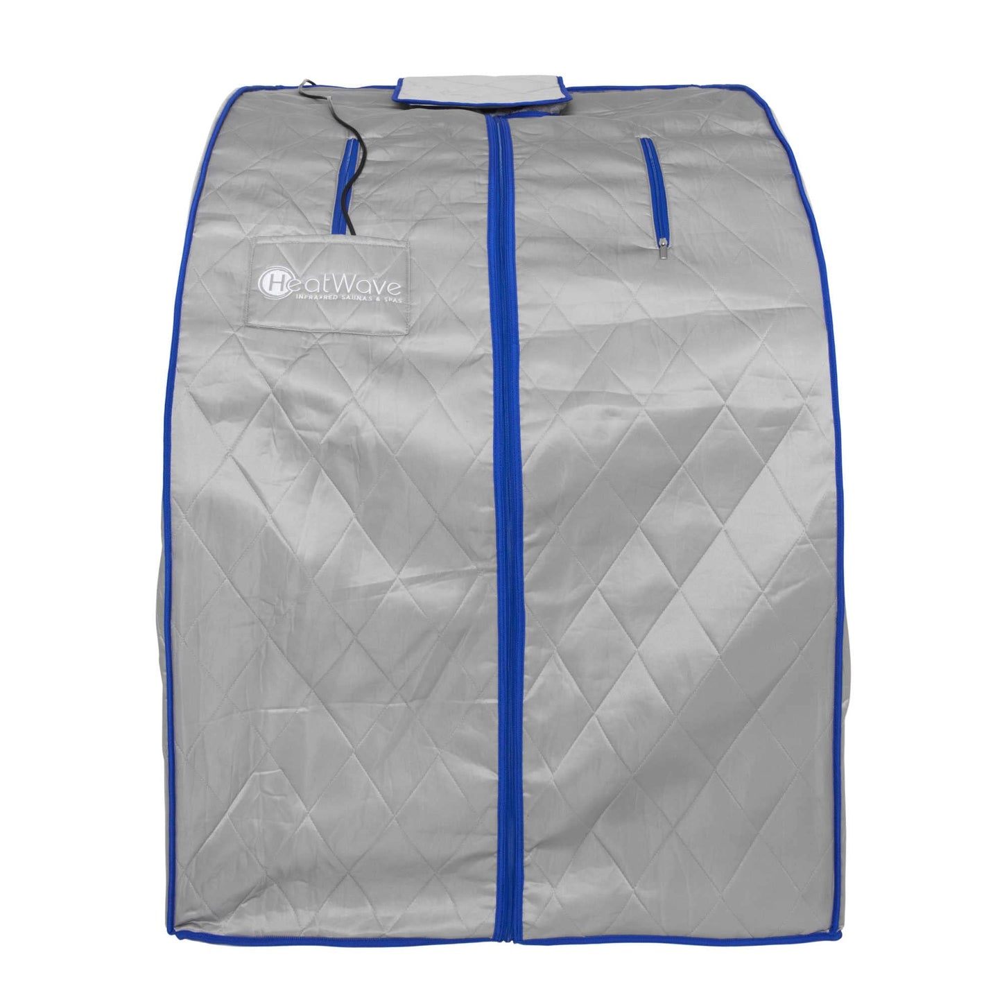 Heat Wave Spirit Oversized Portable Personal Sauna with FAR Infrared Carbon Panels, Heated Floor Pad, Canvas Chair