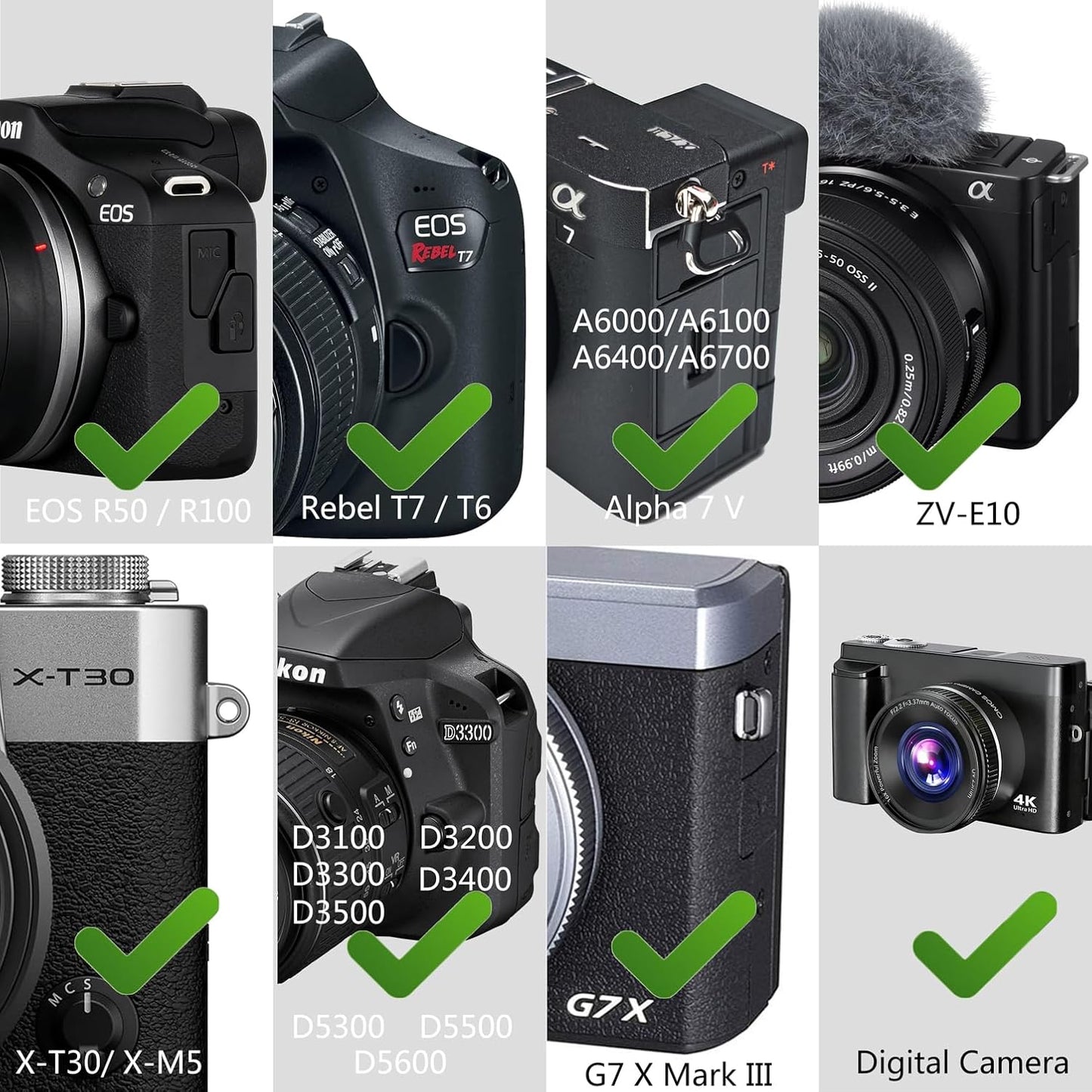 YMTHamaz3 Photographers,Washable,Black,58 Inch Camera Neck Strap Thin,Binocular Strap with Neoprene Padding,Camera
