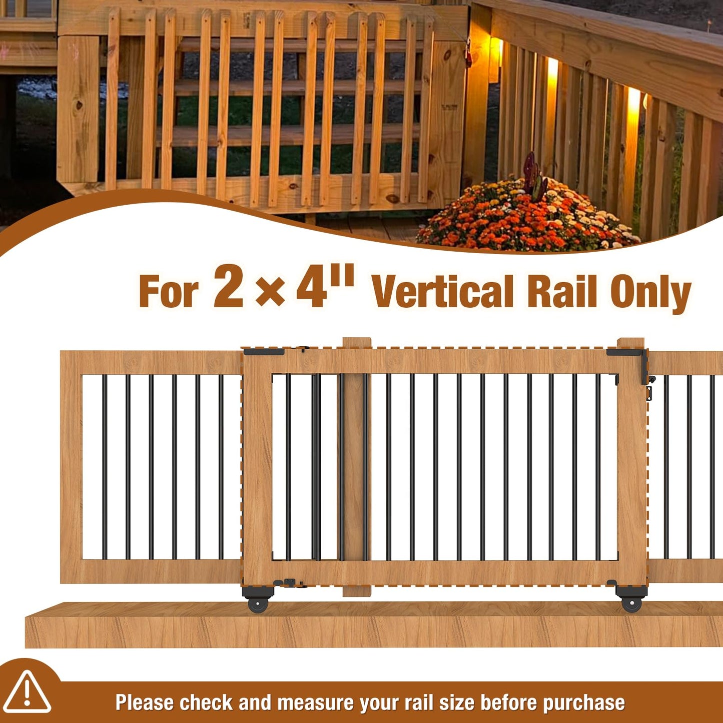 SDSNTE Sliding Gate Kit–Heavy Duty Sliding Gate Hardware for Smooth, Secure Gate Operation & Easy Installation, Black