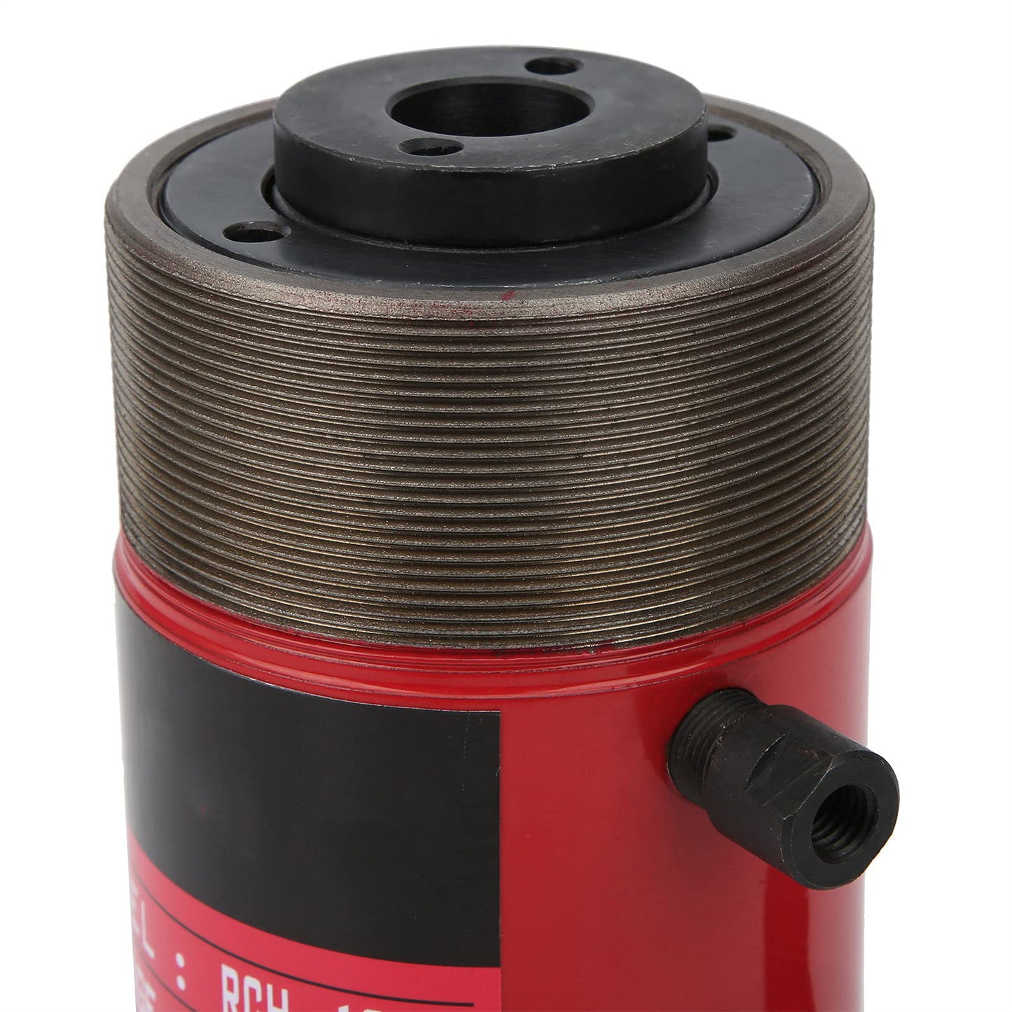 RASTKY Industrial Grade Hydraulic Cylinder 14T with Separate Hollow Hole Plunger for Small Spaces - -1050