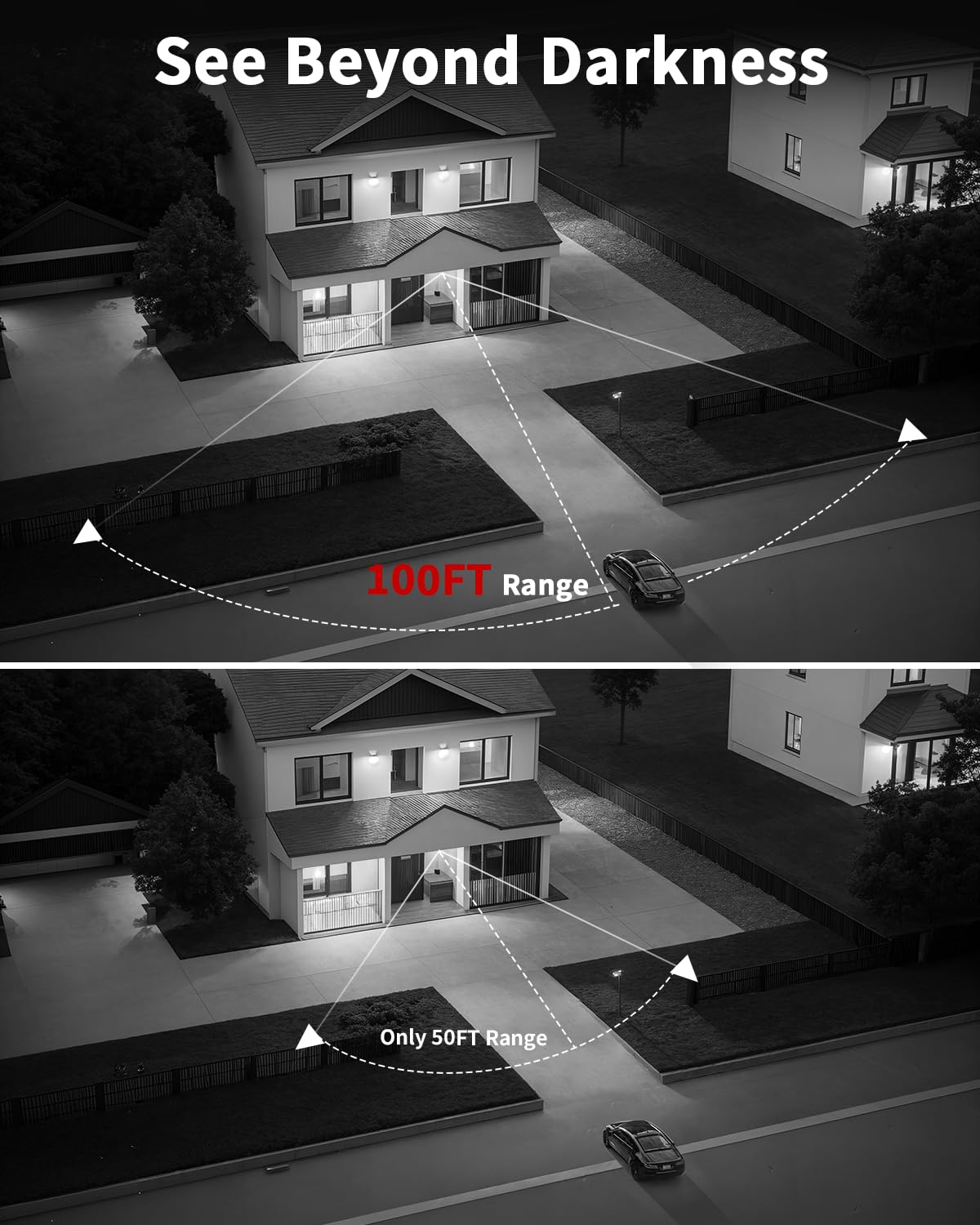 《4K Ultra HD & All-in-One Monitor》Wired Outdoor Security Camera System, POE Cameras for Home Security, NVR Video Surveillance Systems with Motion Detection