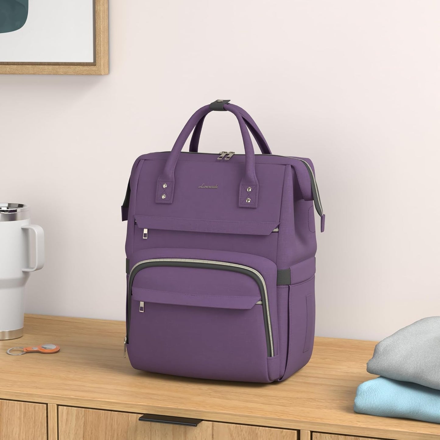 Backpack Women,17 Inch Backpack Backpack,Waterproof Pack LOVEVOOK Laptop for Professional Womens Travel Purse Computer
