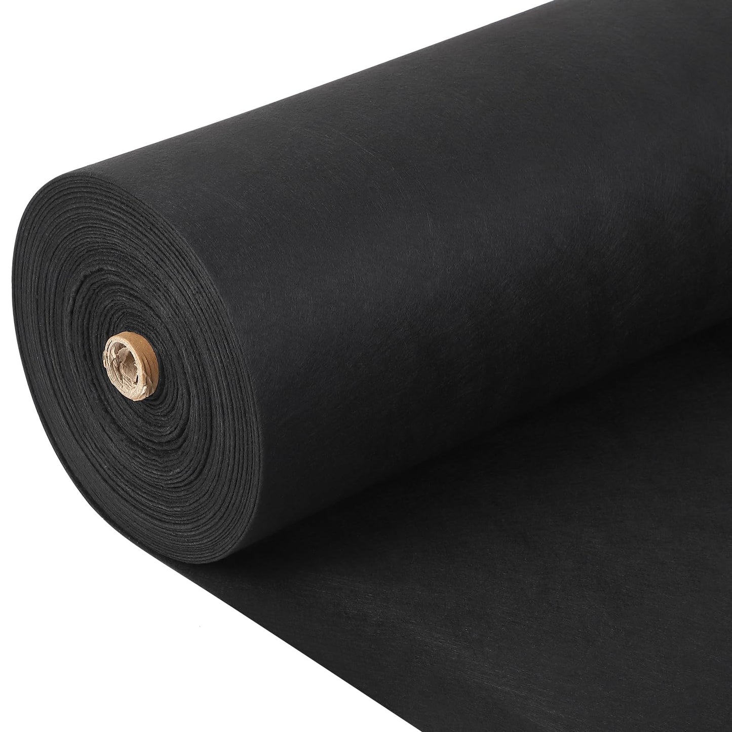 GarveeLife Geotextile Landscape, 6 ft x 300 ft & 6 oz Geotextile Fabric, PP Drainage 350N Tensile Strength & 440N Load Capacity, for Driveway & Road Stabilizationr, Erosion Control, French Drains