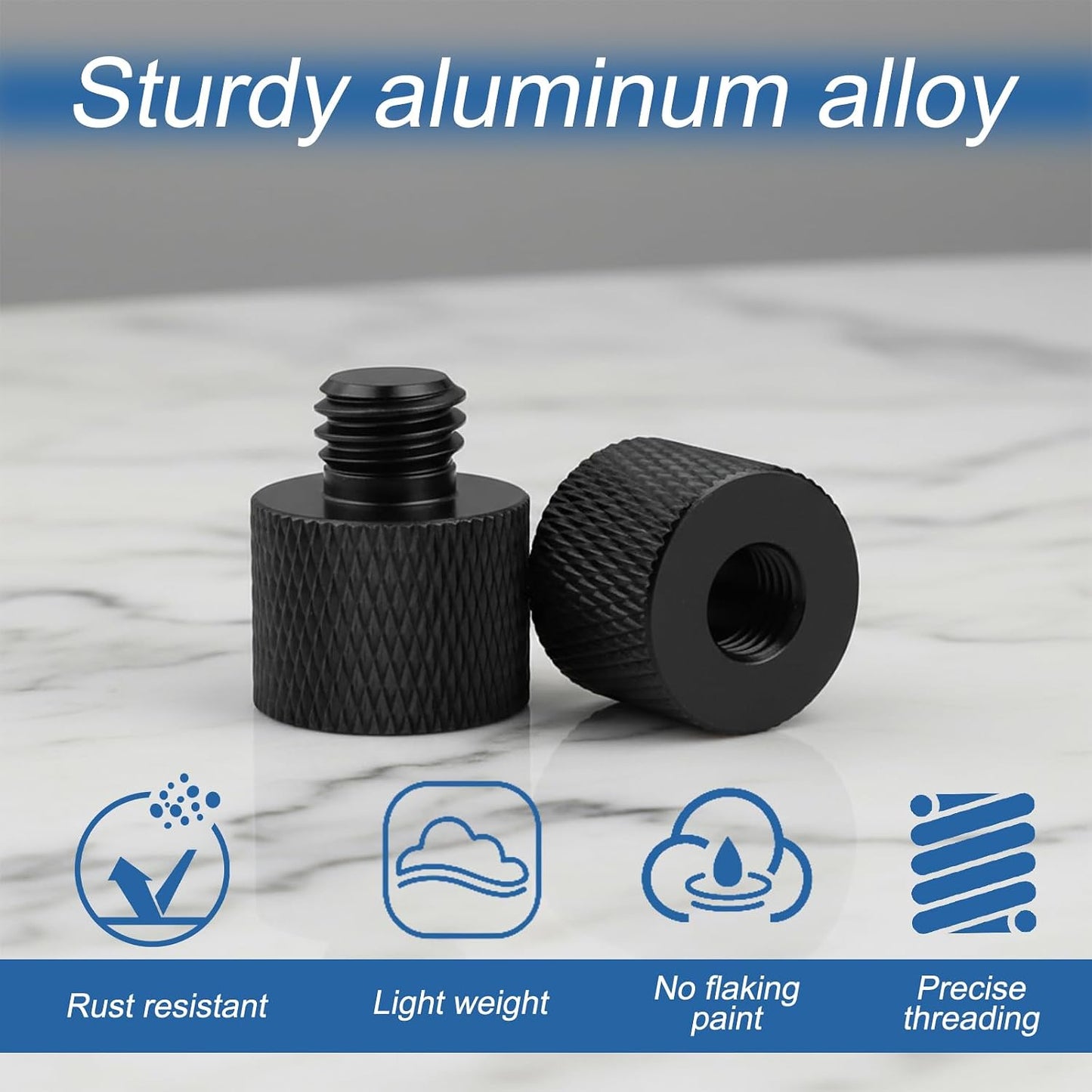 JJUNW 6Pcs Tripod Adapter, Camera Screw Adapter, Stand Adapters Threaded Converter Tripods Mount Adapters, Tripod