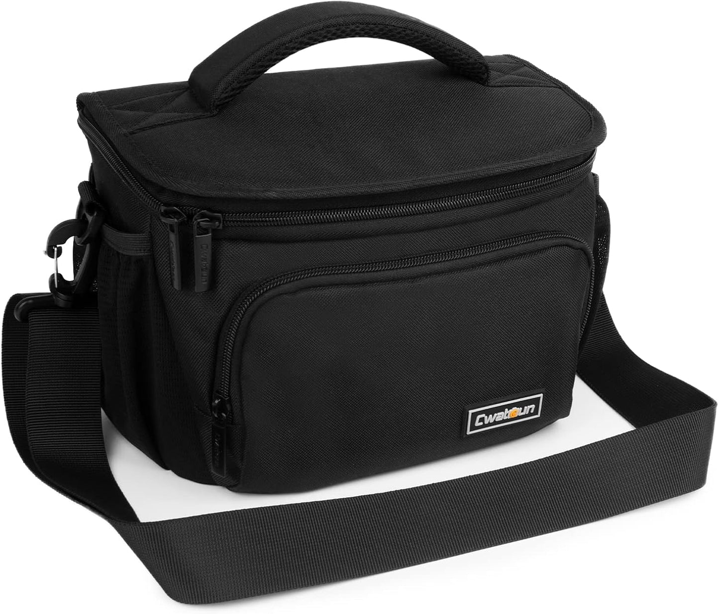 Cwatcun Small Camera Sling Bag Crossbody Camera Shoulder Case, Waterproof Travel Photography Messenger Bag for Canon
