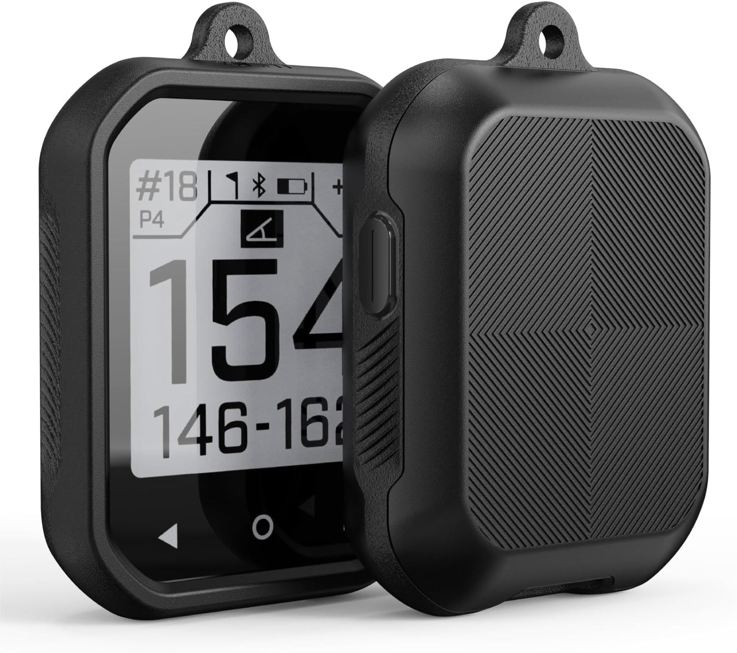 TUSITA 3 Silicone Case Compatible with Bushnell Phantom Handheld Golf GPS - Black