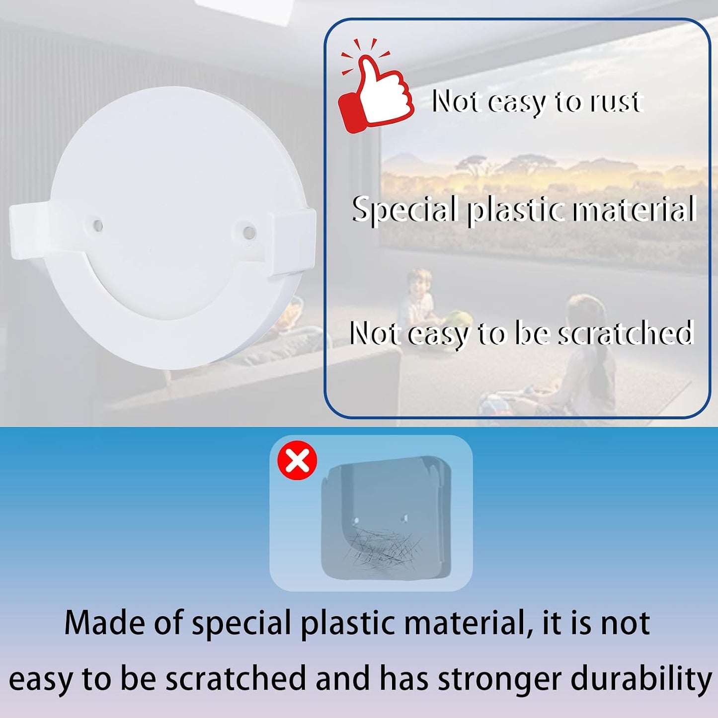 Tjfujie HY300 HY300 4K Mount,180 Pro Wall Mount Compatible with PRO Support Projector Ceiling Rotation Home Theater