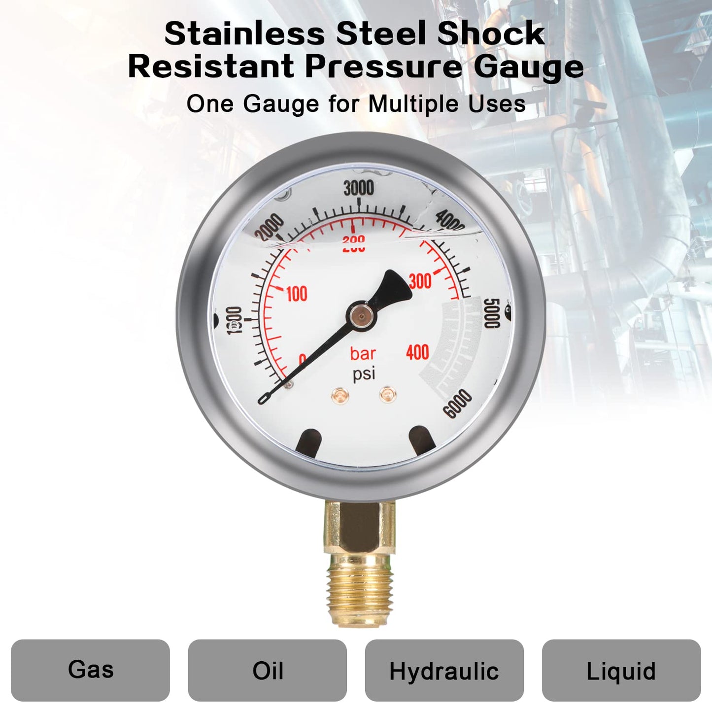 IMELBUFF Hydraulic Pressure Test Coupling Kit, JIC BSPP ORFS Hydraulic Swivel Run Tees Set Repair Tools for Most Excavator Construction Machinery 3 Gauges 4 Test Hoses 14 Couplings 19 Tee Connectors