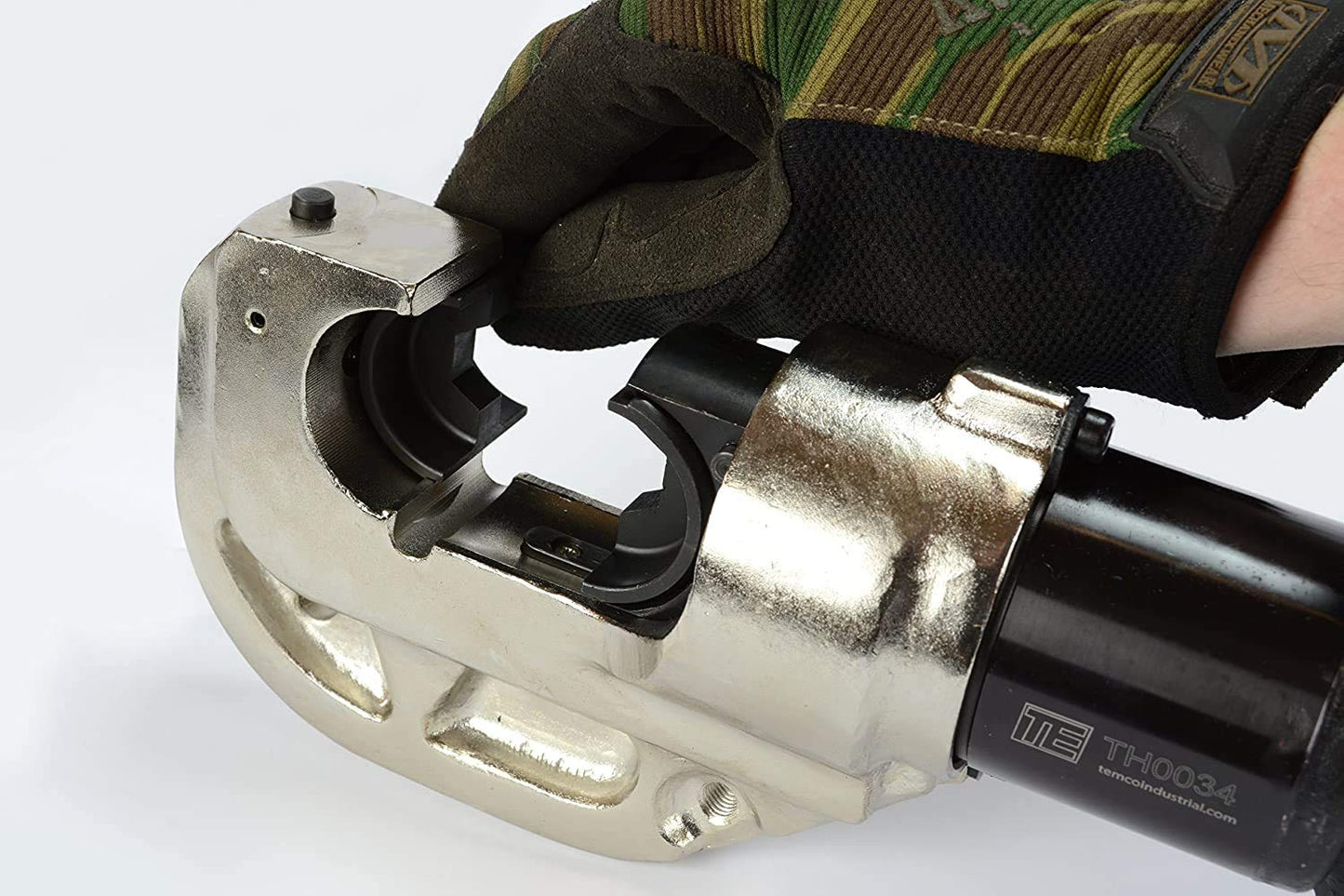 TEMCo 4ga-750mcm HYDRAULIC LUG CRIMPER TOOL TH0034 - Electrical Battery Terminal Cable Wire
