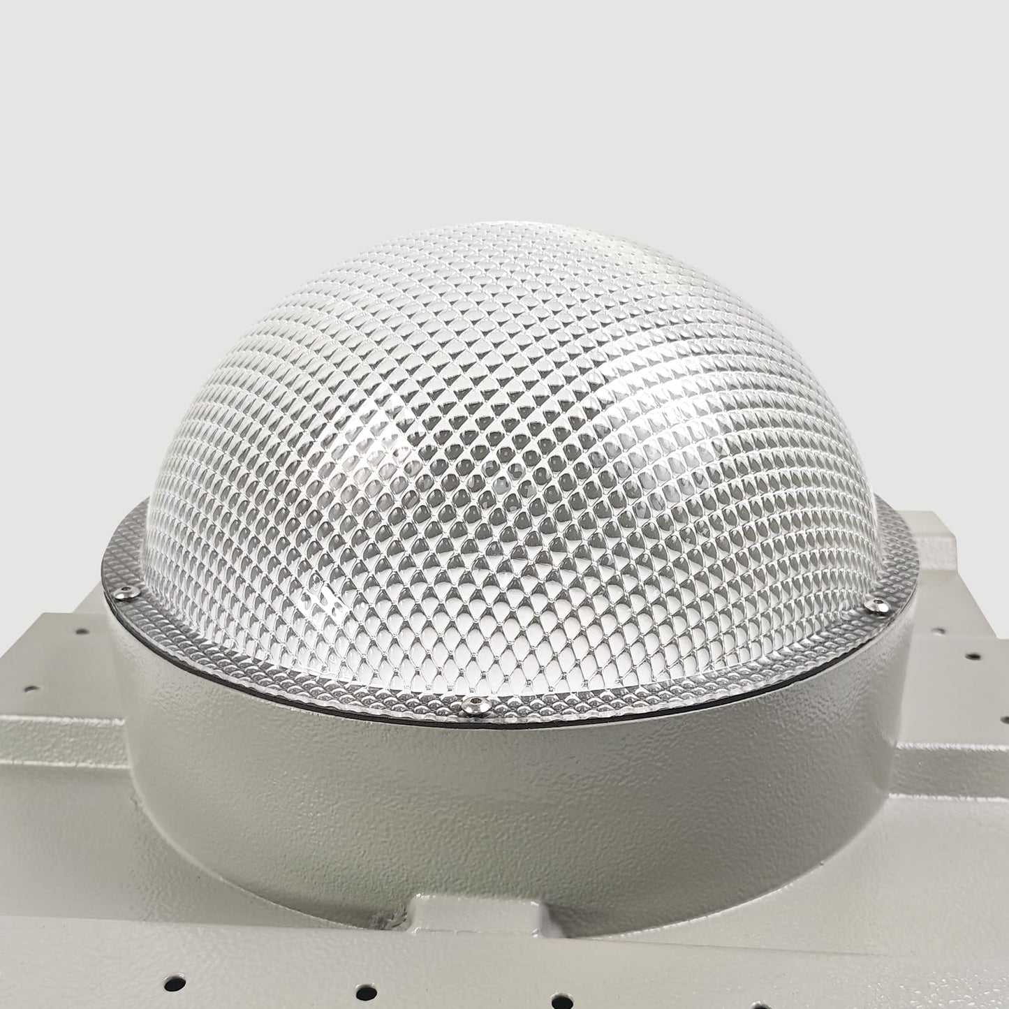 Heavy-Duty 12 Inch Large Skylight Natural Daylight Dome for Shipping Container, Polycarbonate Solar Light Dome Fits 3.5" Rib Conex Container House Roofs