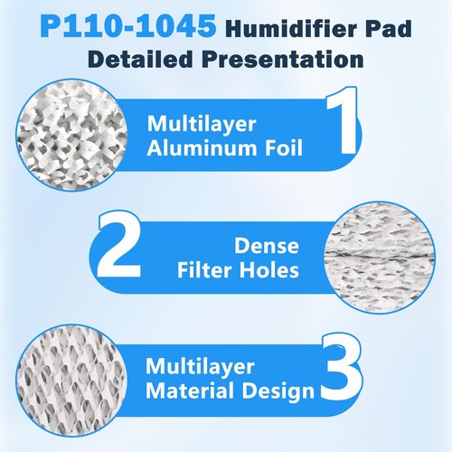 10 Water Panel Evaporator for Lennox X2660 Healthy Climate, 2 Pack #10 Humidifier Pad, Compatible WB2-12 WB2-12A HCWB2-12 HCWB2-12A WB3-12 WB3-12A HCWB3-12 HCWB3-12A Humidifiers