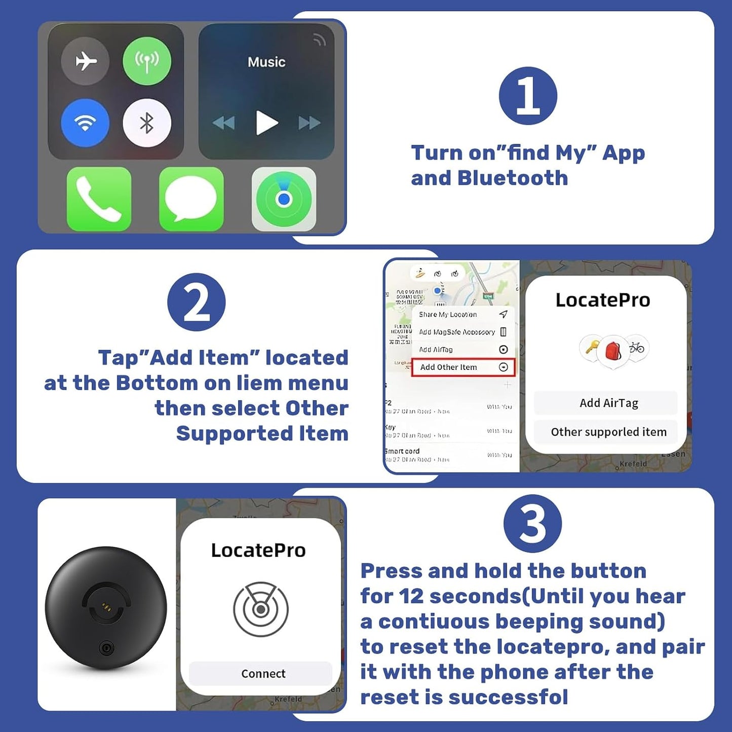 SQIQUI (GPS01) Hidden Magnetic Mini GPS Tracker for Vehicles No Subscription GPS Device, Real-Time GPS Tracking