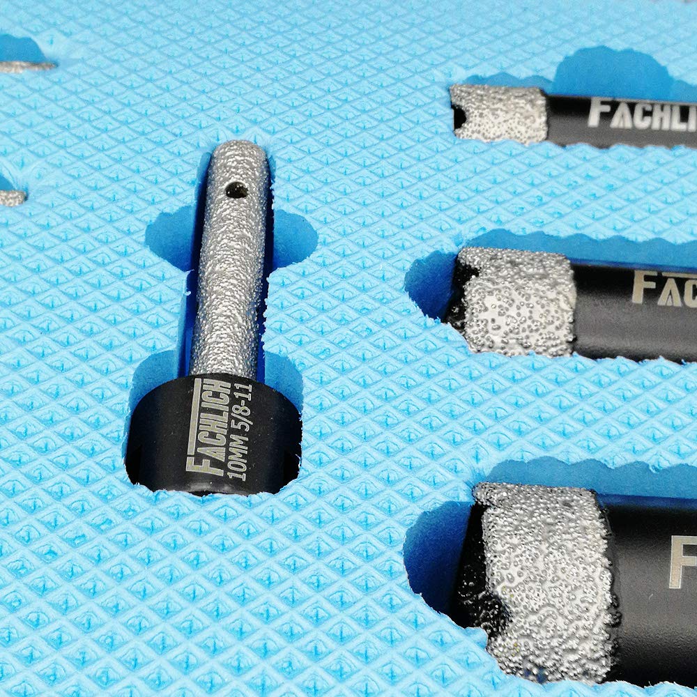 Diamond Core Drill Bit - 4-1/2" Tile Hole Saw 115mm for Porcelain Tile Granite Marble Masonry