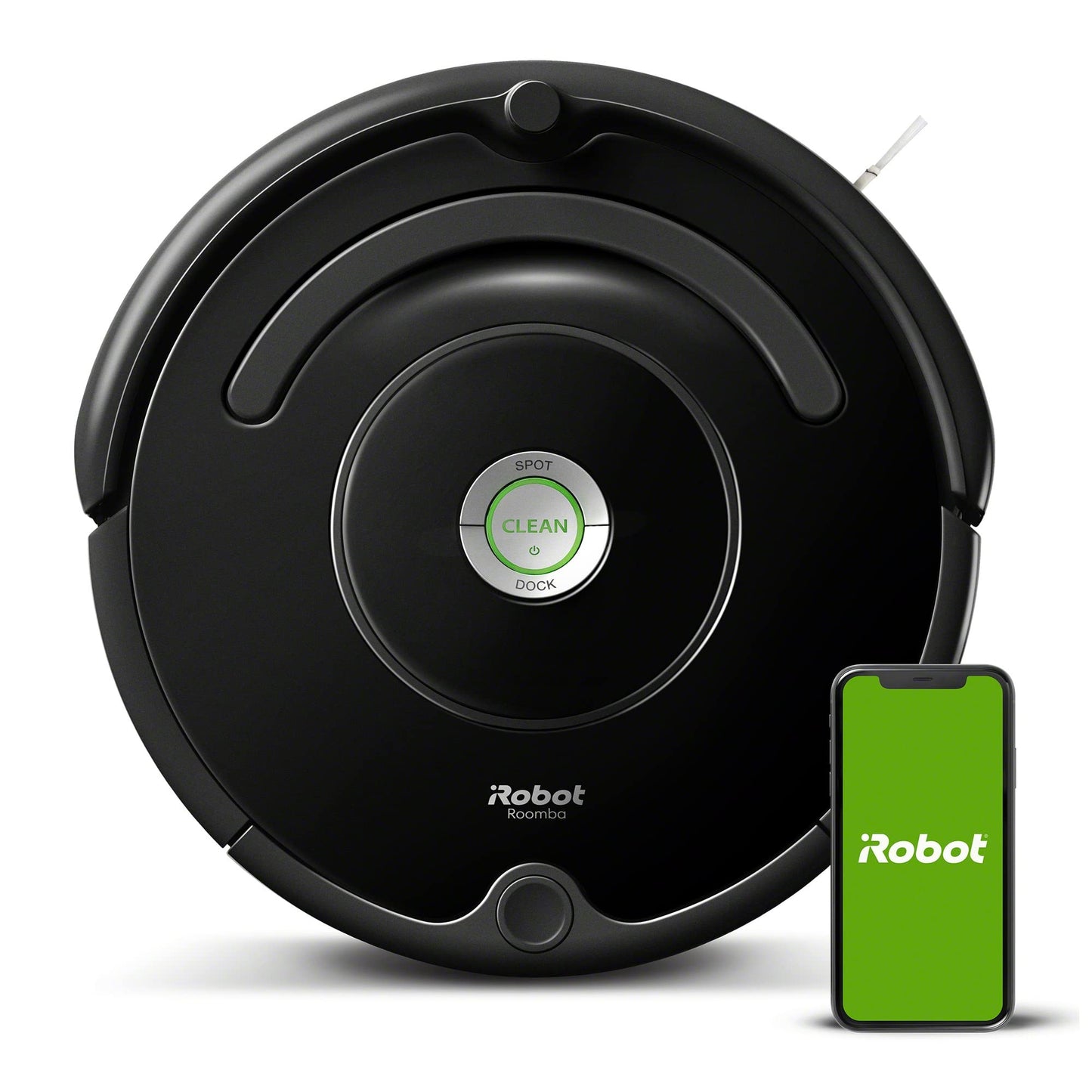 iRobot Roomba 675 Robot Vacuum - Easy to use, Power-Lifting Suction, Multi-Surface Cleaning, Smart Navigation Cleans in Neat Rows, Self-Charging, Alexa