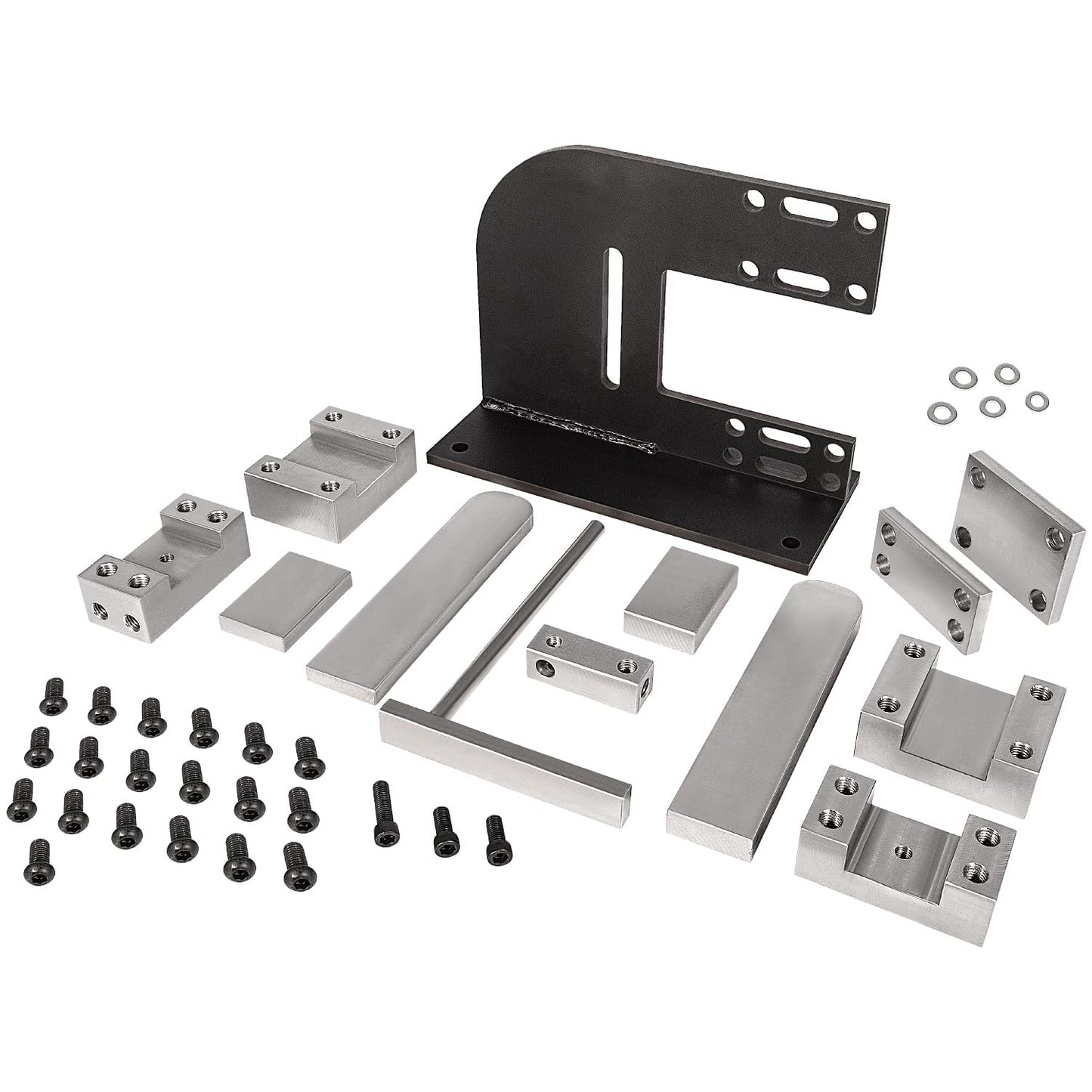 Heavy Duty Forge Wizard Blacksmith Tool, Guillotine Tool, Fullering Tool, Cut off Tool, Beginner Blacksmith Guillotine Tool, With 2 sets of Guides and Dies