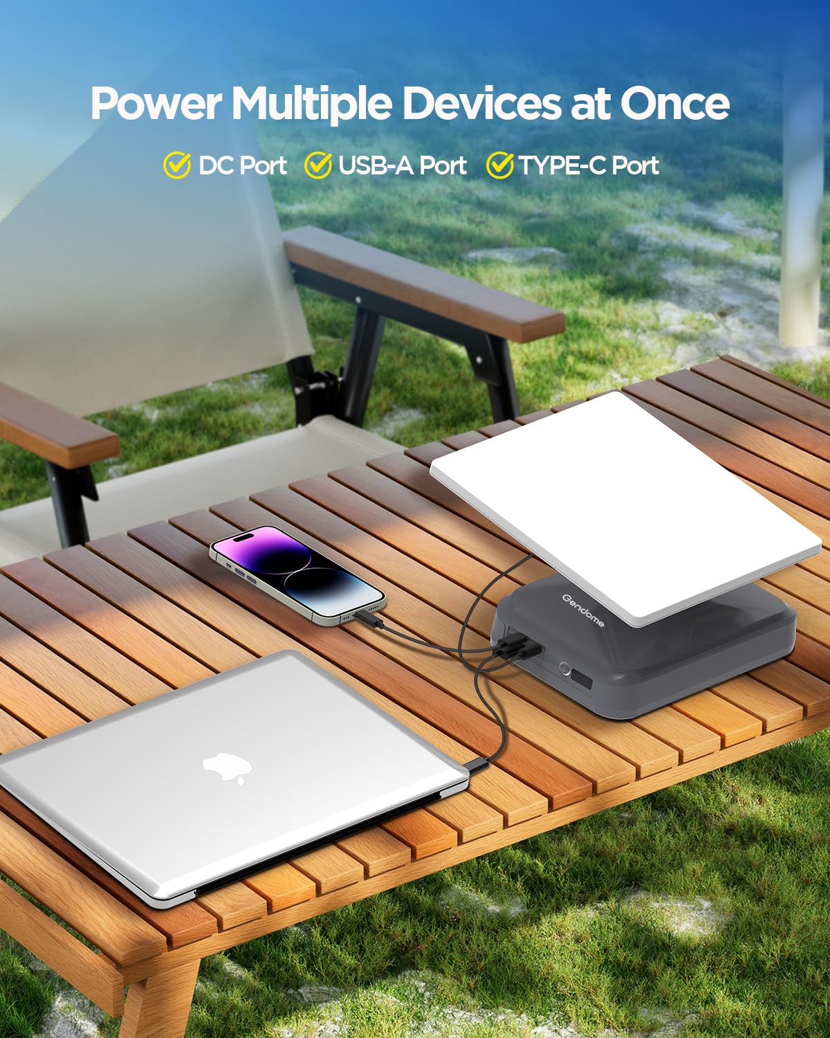 StarGrid All-in-One Kit for Starlink Mini, 288Wh 90000mAh Battery Pack Compatible with Starlink Mini, LiFePO4 Power Bank with Custom-Fit Carrying Case, for Travel Outdoor Camping