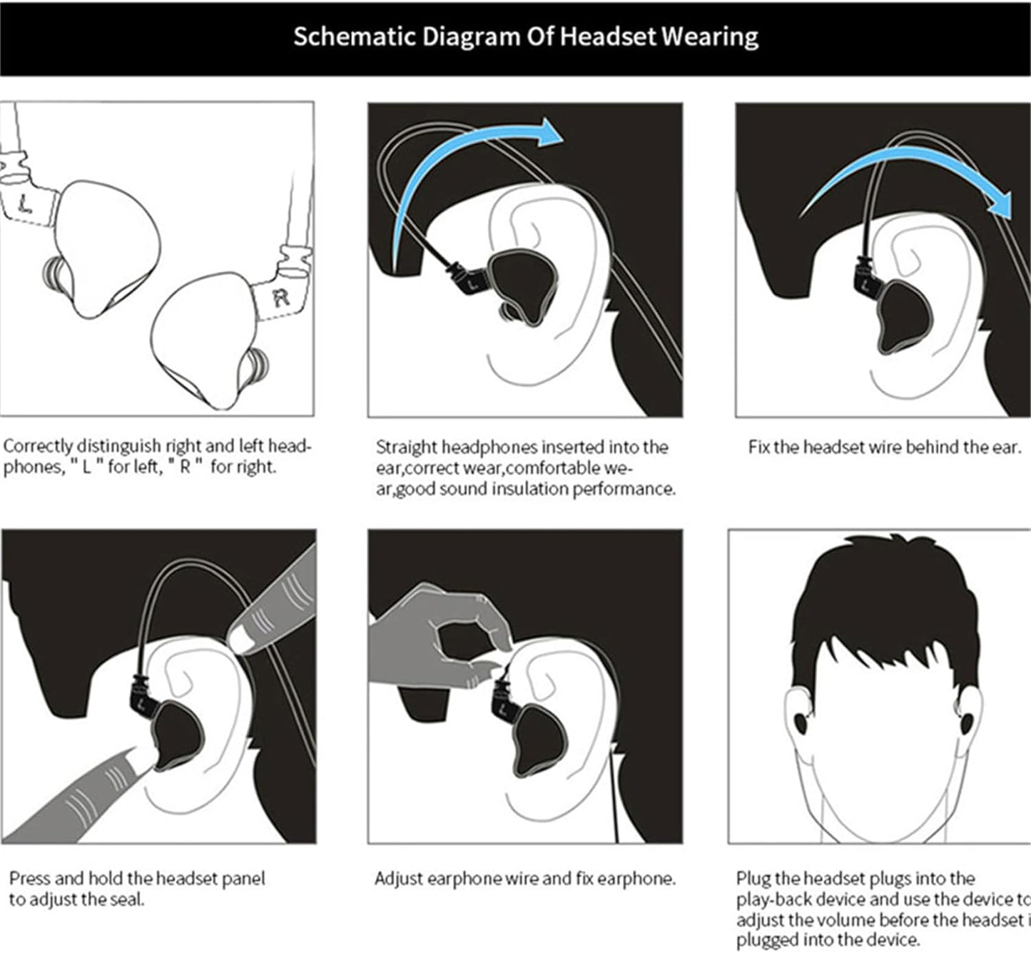 1BA 1DD Drummer KZ ZSN Pro in Ear Monitor Headphones, Hybrid Driver Wired Gaming Earbuds, Deep Bass Sound Wired Ear
