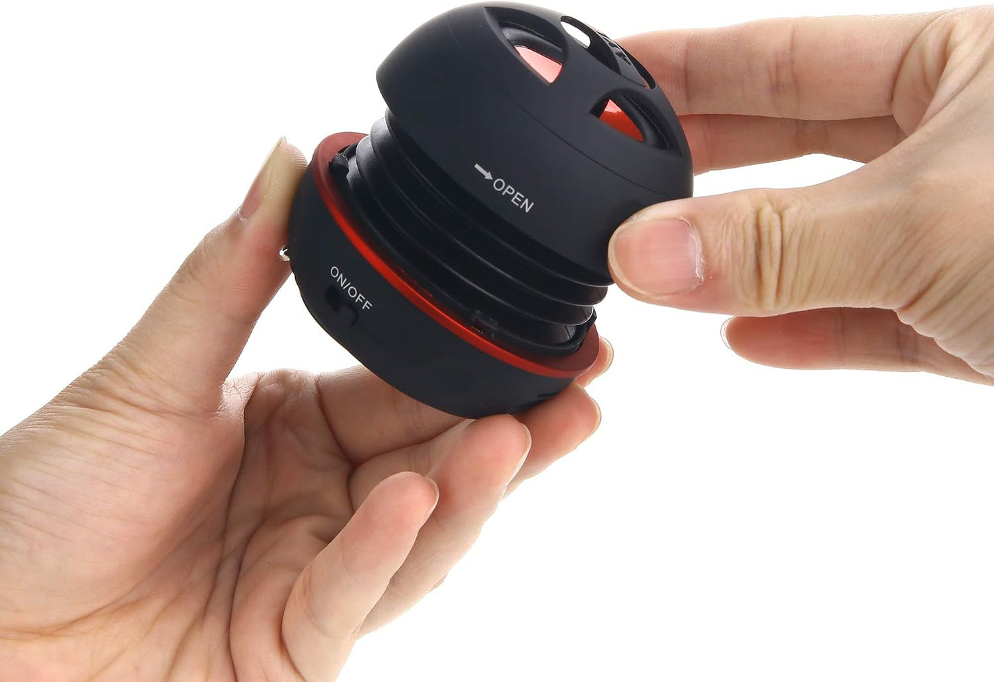 AYL MP3, 3.5mm Portable Bluetooth Speakers Mini Speaker, Ideal Beach Accessories, Unisex Gifts, Black, Perfect