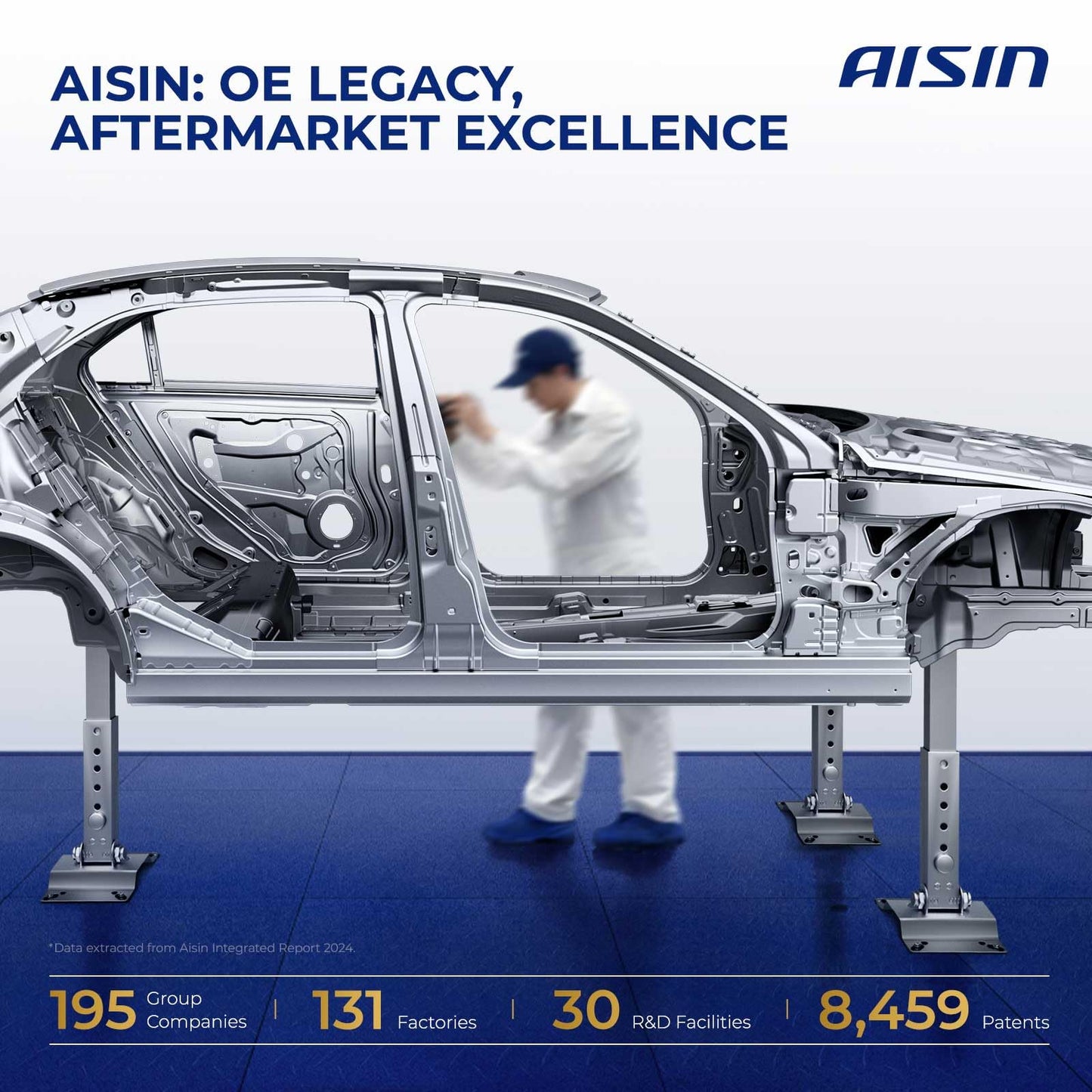 AISIN AFTERMARKET ACCGM-00637 Air Conditioner AC Compressor - Compatible with Chevrolet Corvette 2014-2019 6.2L - with 6-Pulley Groove, with Clutch