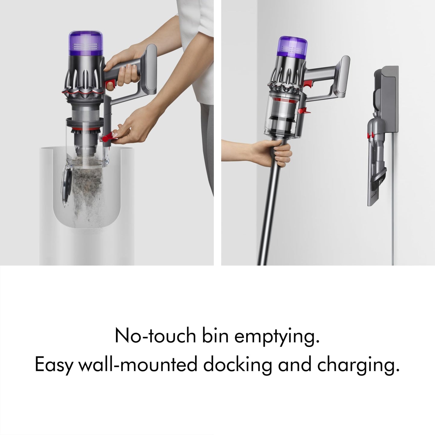 Dyson V9 Motorbar Cordless Vacuum, Cleans Hard Floors and Carpets, Detangles, Converts to Handheld, 100AW, 3 Power Modes, Up to 40 Minutes¹