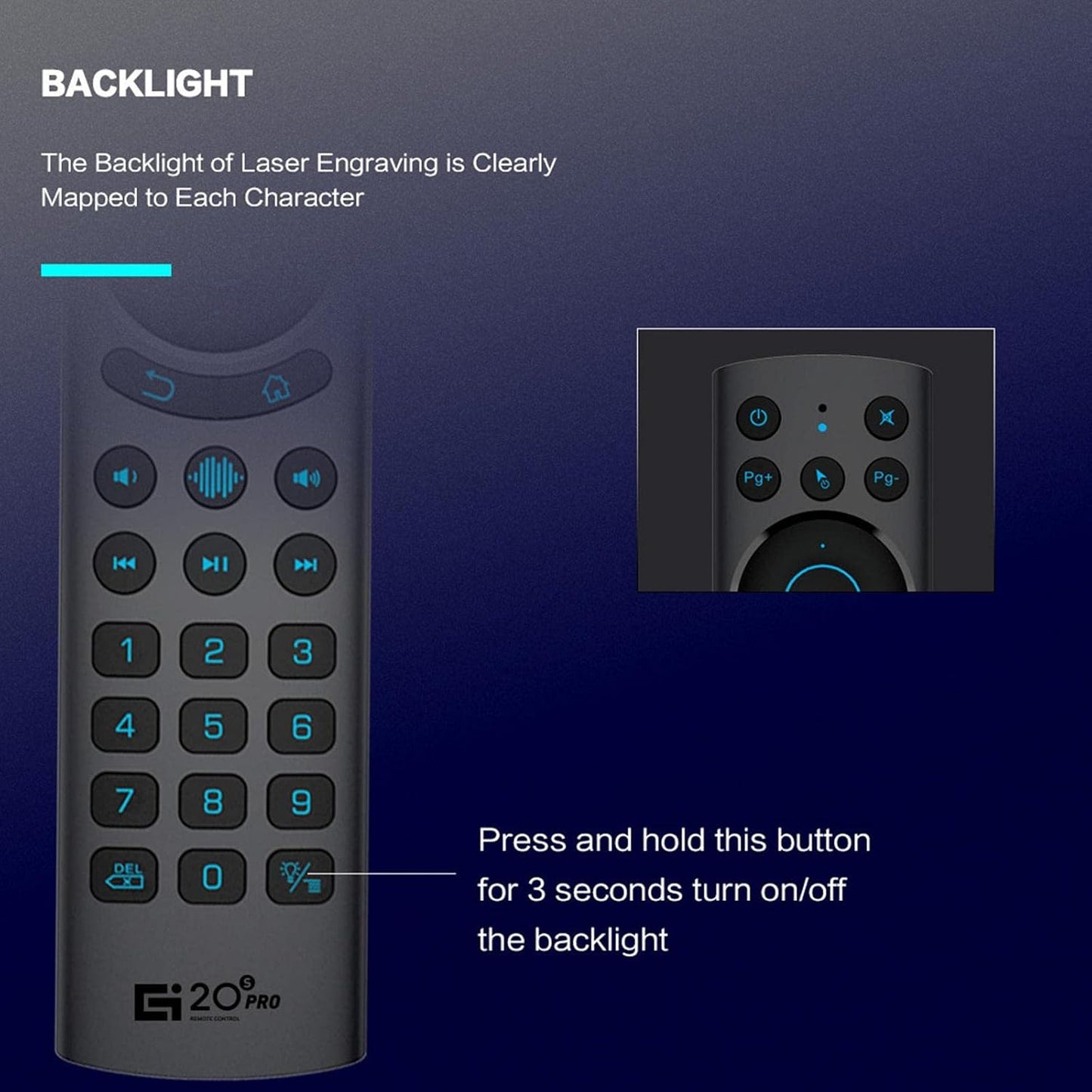 ZEZEFUFU G20S 2.4G Replacement PRO BT Wireless Voice Air Mouse for Android TV Box Smart TV Remote