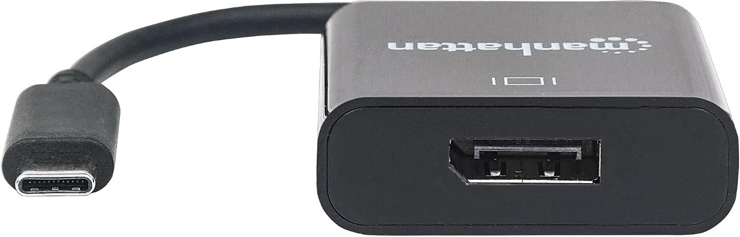 3.1 MANHATTAN Super High Speed USB Type-C-DisplayPort Converter Connector/Converter Black