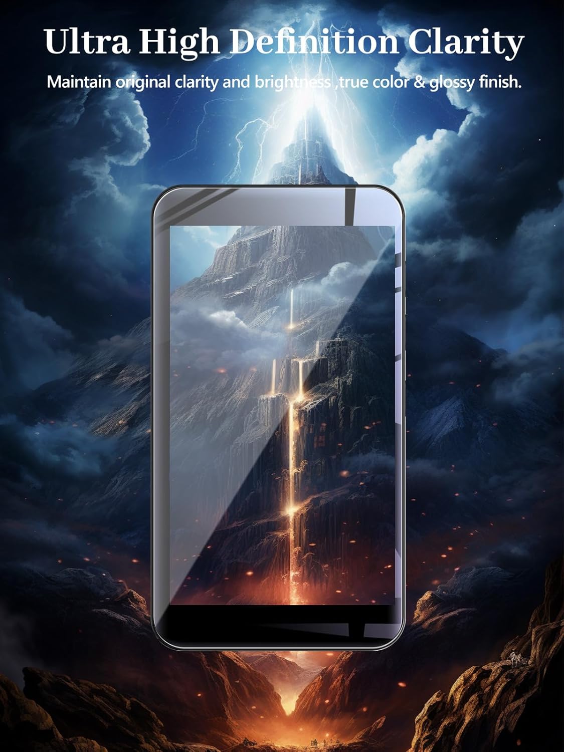 Arxonis 5-Pack G5 MP3 6H Screen Protector for Innioasis Player, Hardness Tempered Glass, Anti-Fingerprint,Anti-Scratch