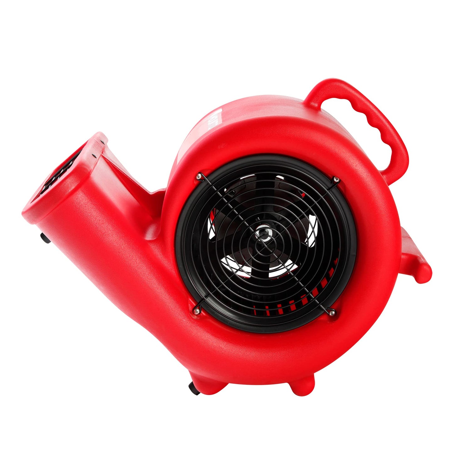 Mounto 1/3hp Air Mover 2000cfm Carpet Dryer Blower Floor Drying Fan - 3-Speed Air Mover w/Dual GFCI Outlet, 25ft Power Cord for Drying, Cooling, Air Circulation (Red)
