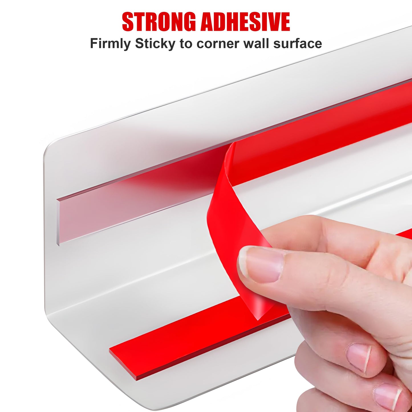 Besino Wall Corner Guards, 1” x 1” x 48”, Metal Wall Corner Protector, 20 Pack for Wall Protection and Decoration, 20 Ga/ 1MM Thickness, T304 Stainless Steel Corner Guard with 90-Degree Angle