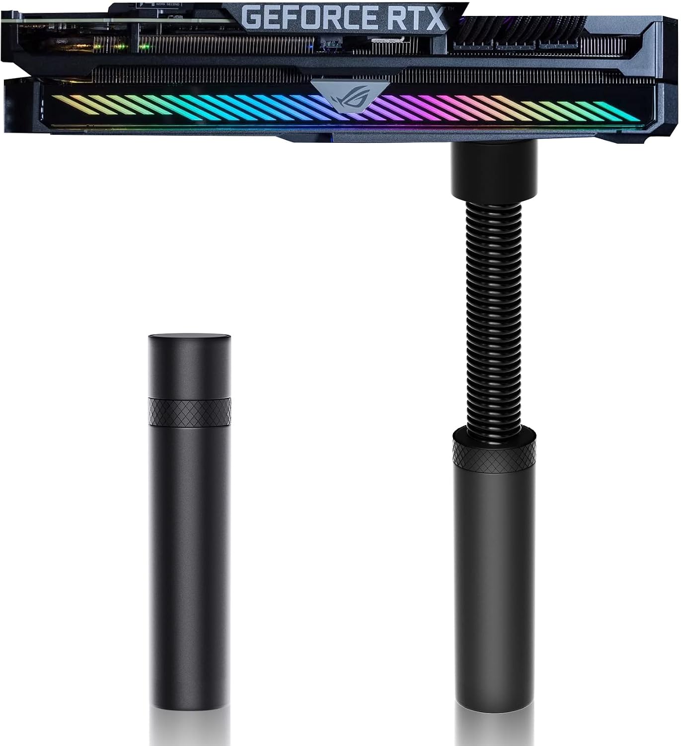 Aivalas GPU Support Bracket, Graphics Video Card Brace with Height Adjustable, Anti Sag Holder for Universal Graphics