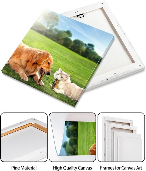 AbcCustomize Canvas Prints - Personalized Photo Art for Home Decor | Next Day Shipping, Ready to Hang