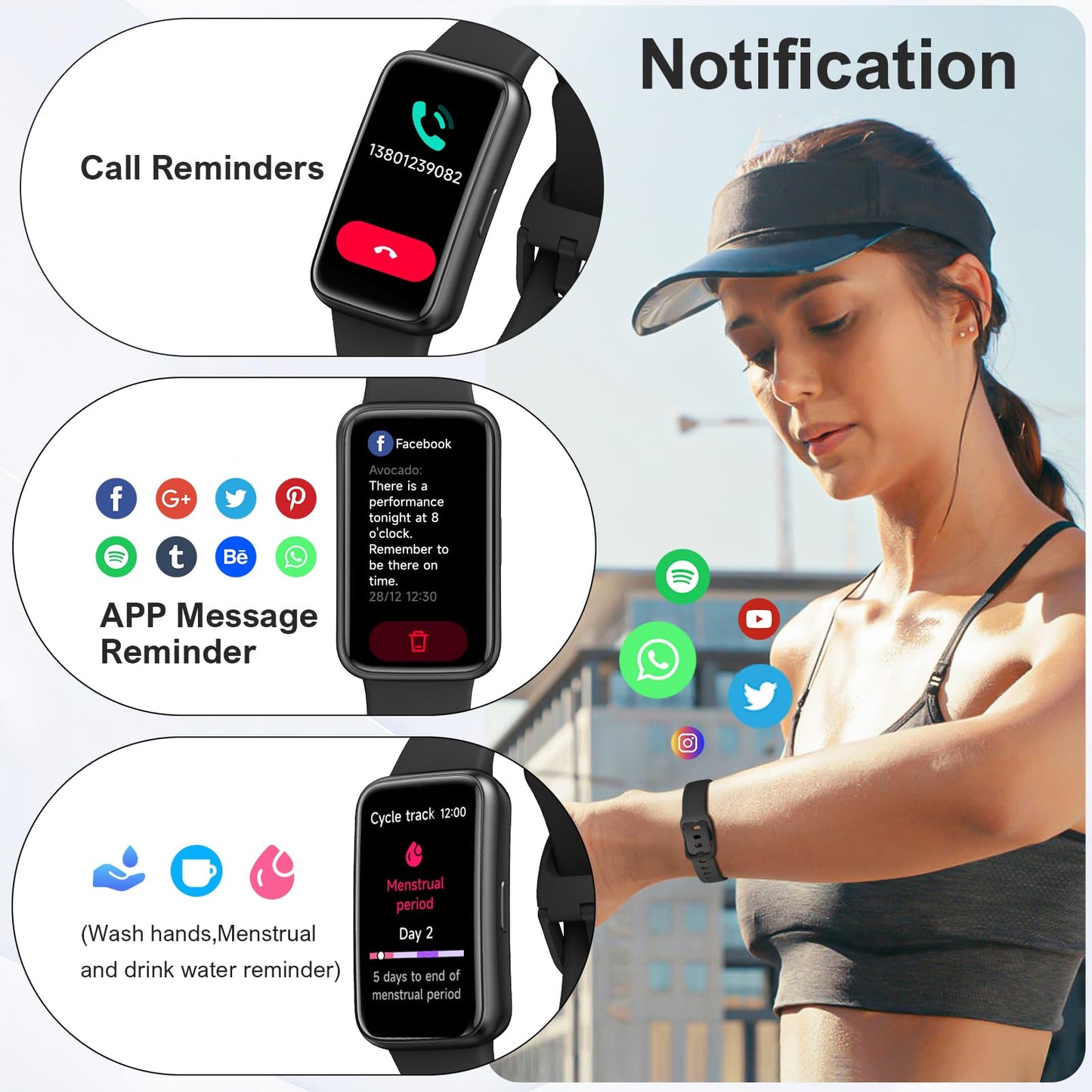 VMQIPNS Fitness Tracker,Smart Watch with 24/7 Heart Rate Blood Oxygen Sleep Monitor,1.47" HD Touchsreen with Step & Calorie Counter 100+ Sport Modes Health Activity Trackers for Men and Women (Black)