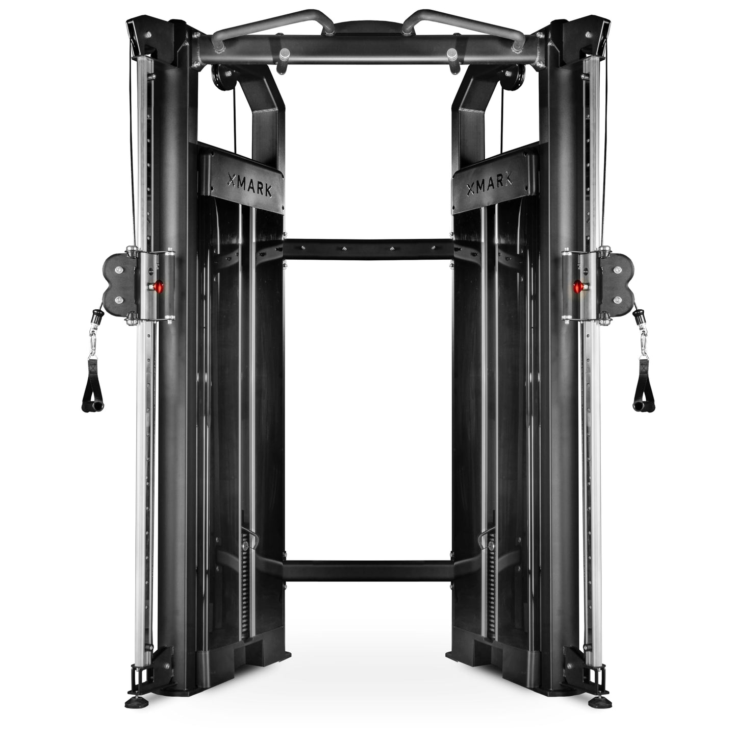 XMARK Cable Machine with Dual 230 lb Weight Stacks, Commercial All-in-One Functional Trainer for Full Body Strength Training for Gyms and Home