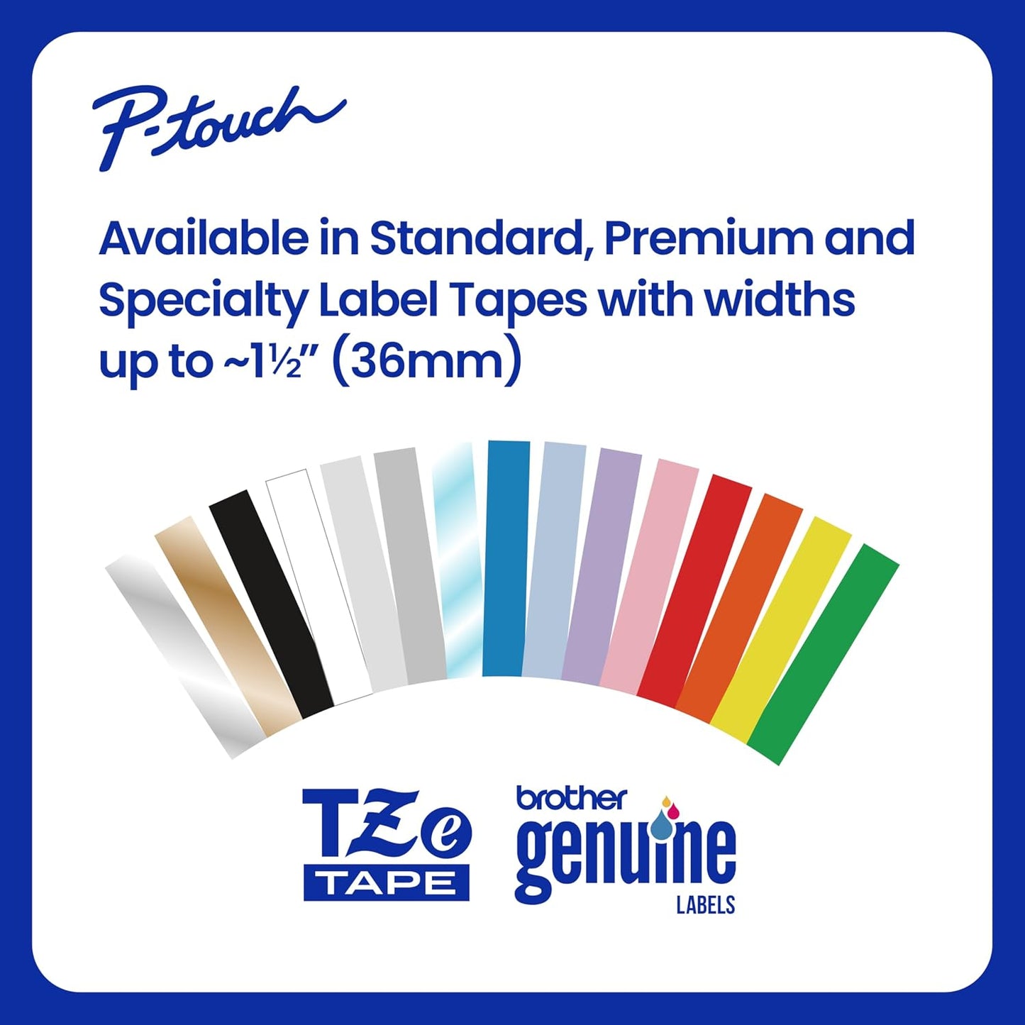 (TZeMQP35), Laminated,1/2in 16.4ft (12mm 5m), Brother Genuine P-Touch TZe White Print on Berry Pink Label Tape x x
