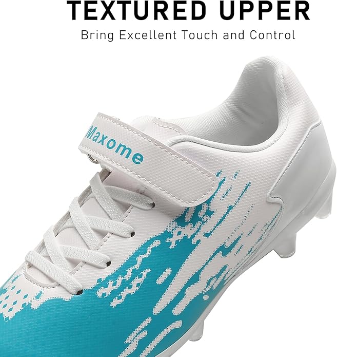 Kids Soccer Cleats Boys Girls Athletic Outdoor Youth Football Shoes Running & Training Lightweight Baseball Shoes(Little Kid/Big Kid)