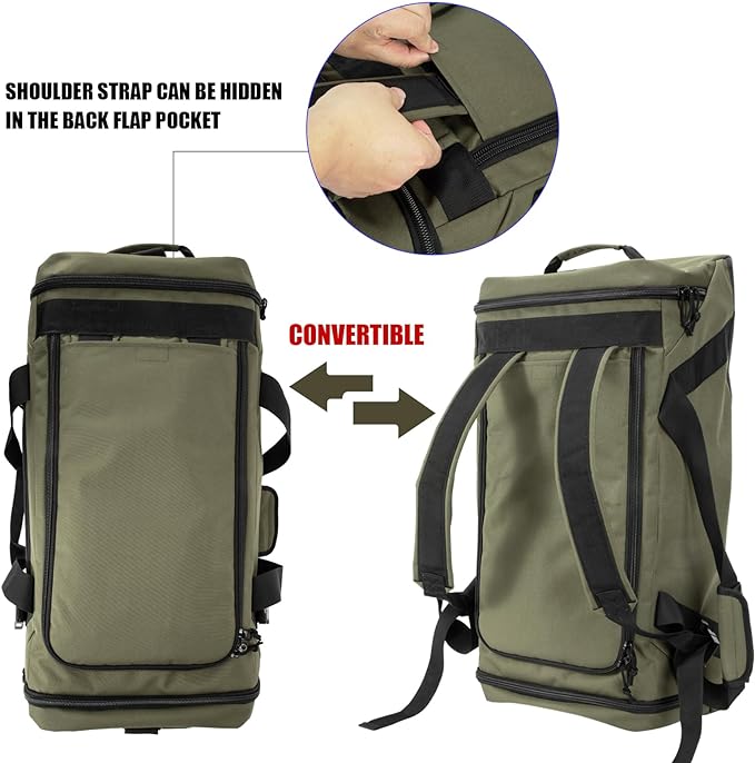 Large Duffle Bag,Gym Bags For Men Weekend Bag For Women Travel Backpack Carry On Sports Duffel Bag