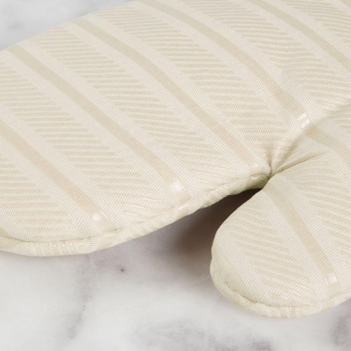 KitchenAid Oven Mitt Set - 2-Pack, Milkshake Color, 7"x13" for Ultimate Heat Protection