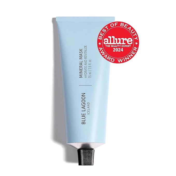 Blue Lagoon Hydrating Overnight Mineral Face Mask, Lightweight Gel Mask For Intense Hydration & Boosts Skin?™s Moisture Level, Use for Overnight Hydration Treatment, 2.5 oz