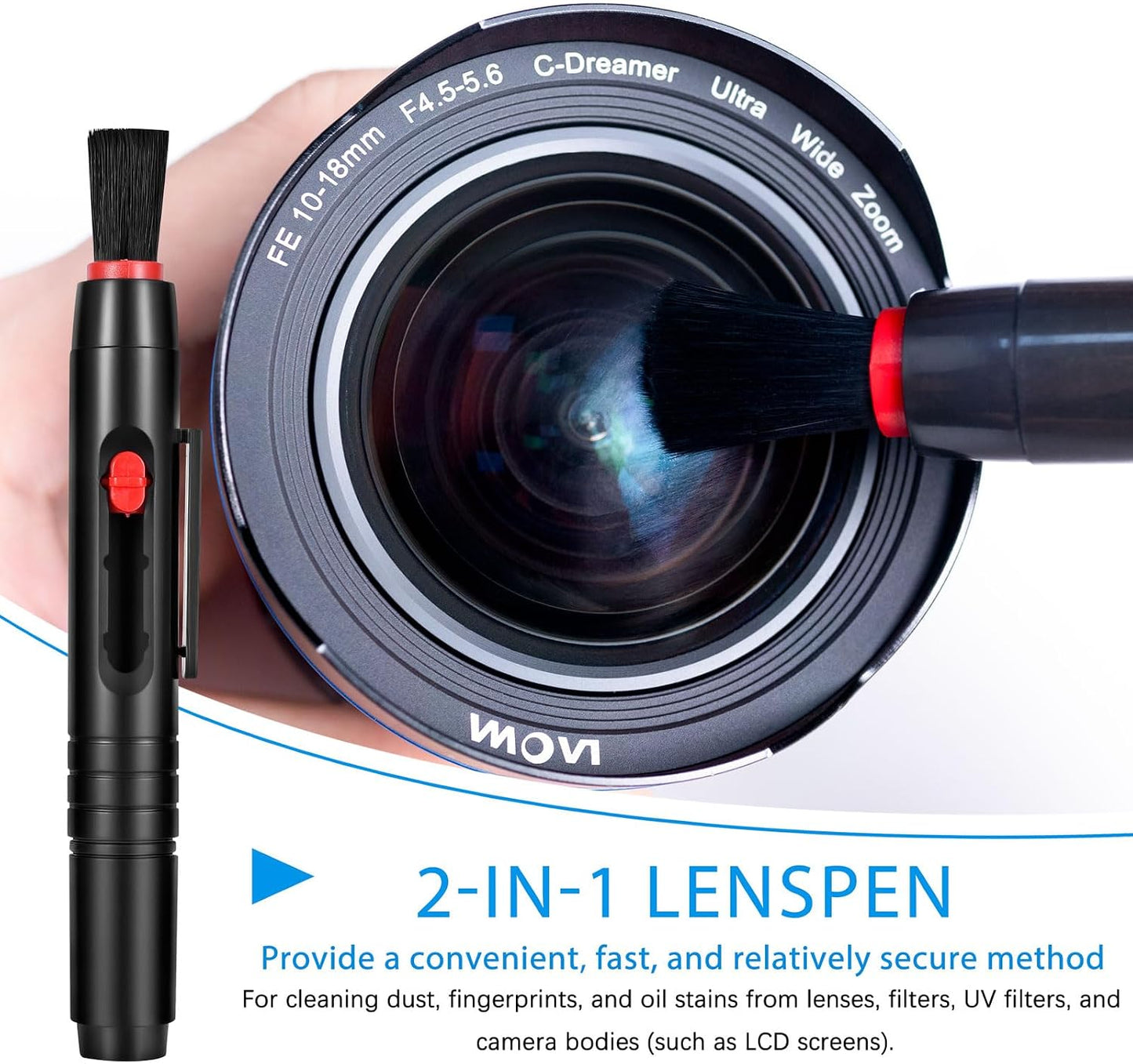 ZMYPPYA Set Camera Cleaning kit - Professional Camera Lens Cleaning Kit,Complete DSLR & Mirrorless Camera Sensor