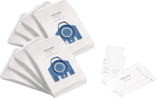 Miele XL Pack HyClean 3D GN Vacuum Cleaner Bags - Effectively Traps Dust & Debris | 4-Count Pack